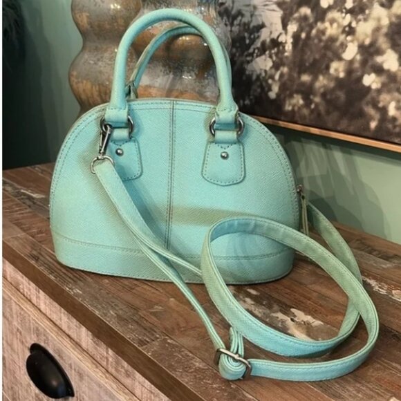 EUC Real Leather Hand Bag/Cross Body Bag - Picture 1 of 1